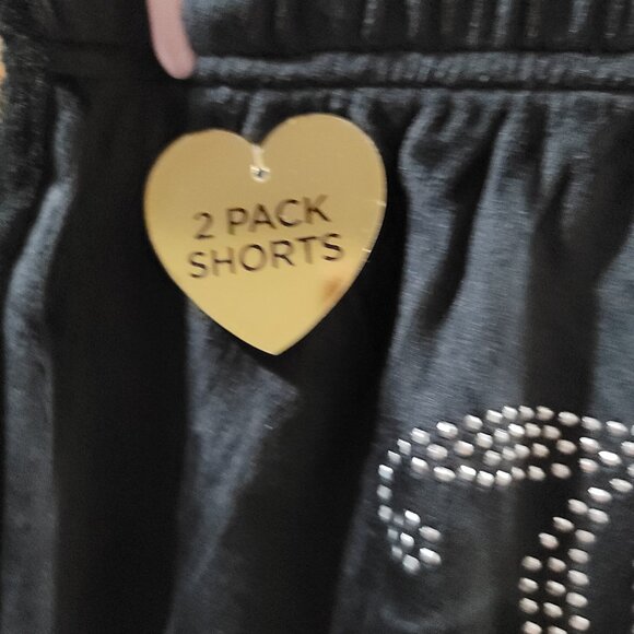Juicy Couture 2 pack Pajama shorts Size Medium (NWT) - Picture 4 of 8